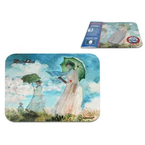 Podkładka pod myszkę Carmani 22x18cm - C. Monet, Kobiety z parasolkami